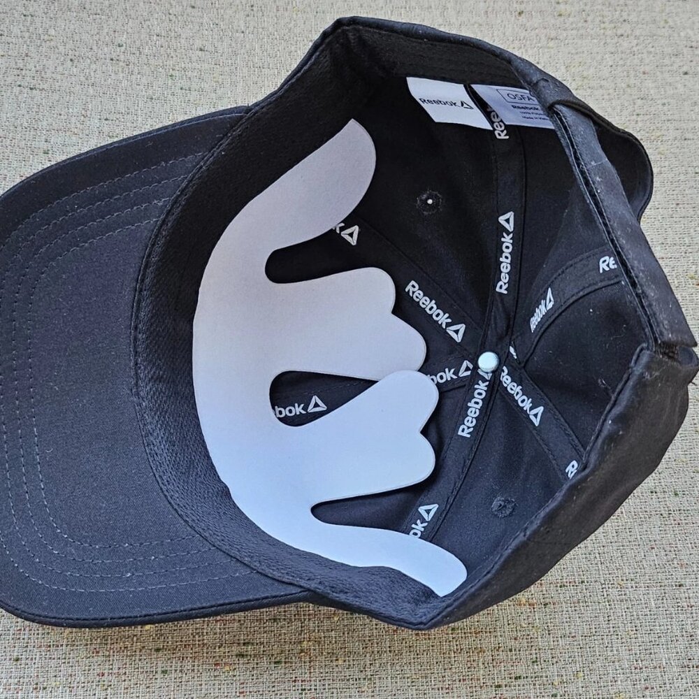 Reebok Men Hat Black Sport Baseball Cap One Size Most fit NWT - Picture 10 of 12